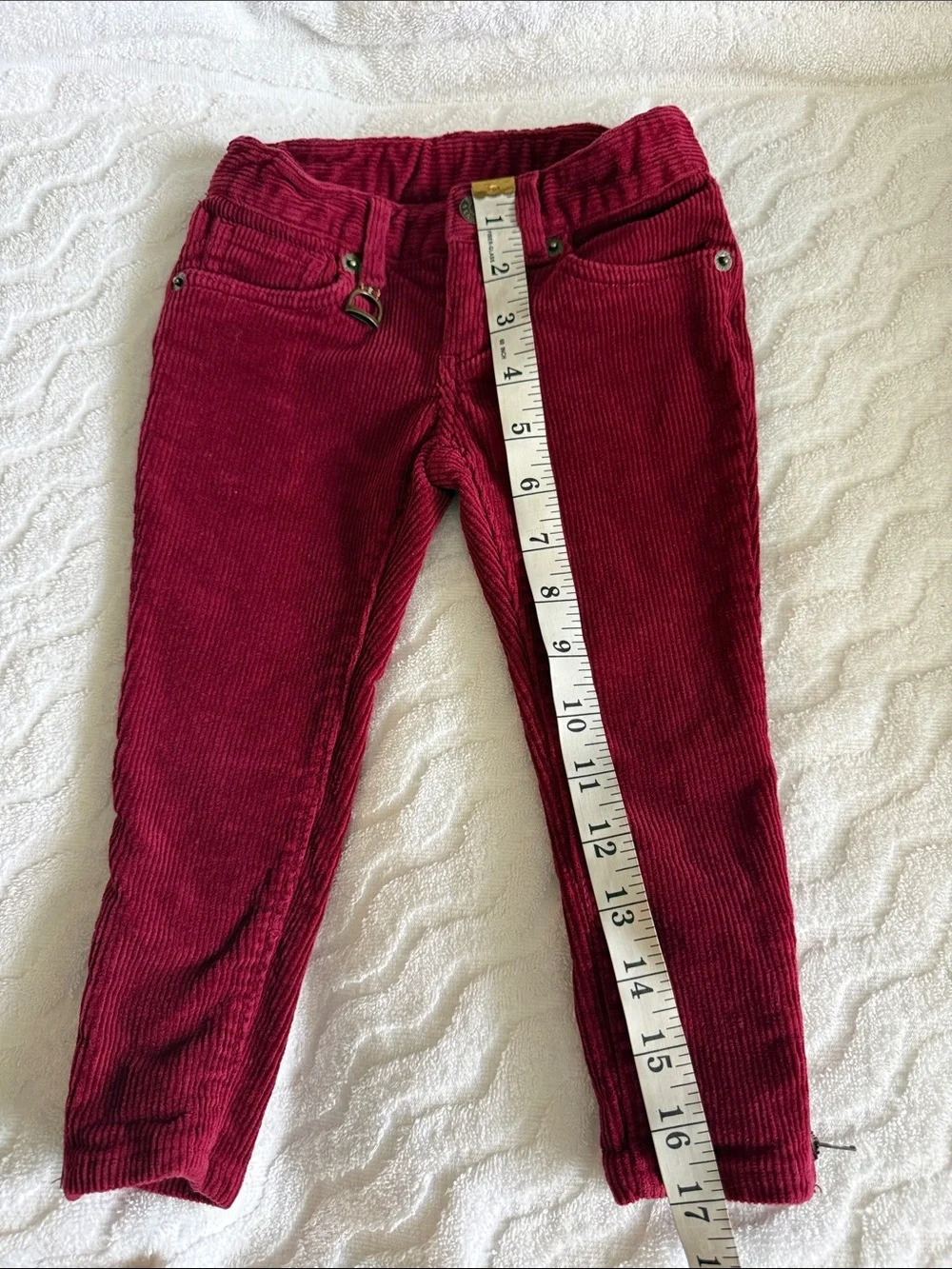 Ralph Lauren Kids Corduroy Jeans in Deep Red